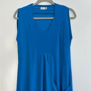 Sympli - turquoise dress with pocket - sz 8